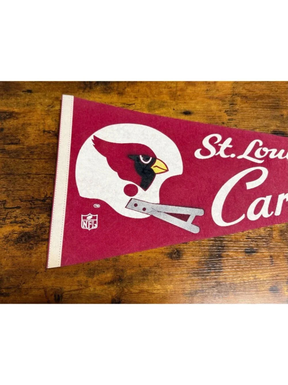 Vintage NFL St. Louis Cardinals pennant
